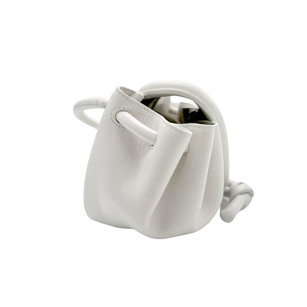 Bottega Veneta Bag Leather White Beak Shoulder